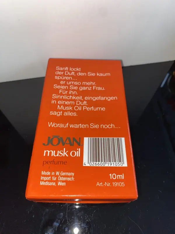 Jovan Musk Oil Perfume 10 ml - Image 6