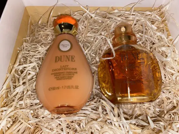 Christian Dior Dune set Eau de Toilette 30 ml Perfumed Body Moisturizer 50 ml