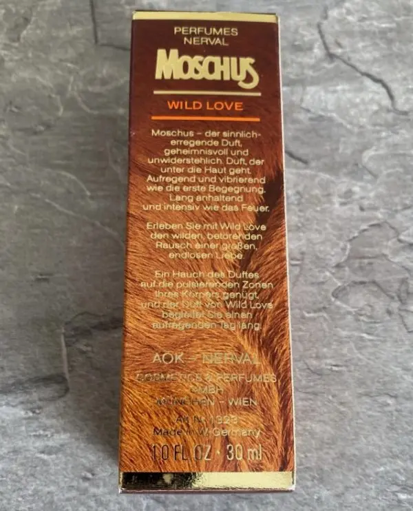 Moschus Wild Love Eau de Toilette 30 ml s boxem - Image 3