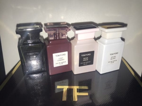 Tom Ford Oud Wood 7,5 ml Lost Cherry 7,5 ml Rose Prick 7,5 ml Soleil Blanc 7,5 ml4X UNISEX EAU DE PARFUM - Obrázek 4
