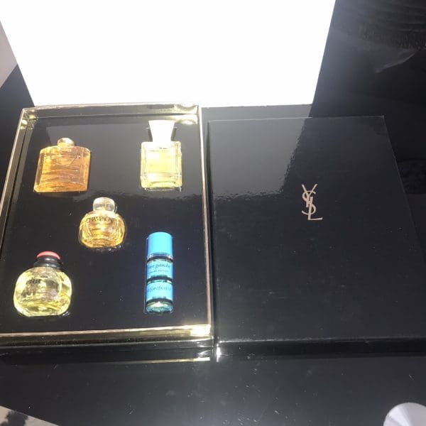 Yves Saint Laurent  Zlatá dárková sada limitovaná edicerarita, vintage, původní verze - Obrázek 9