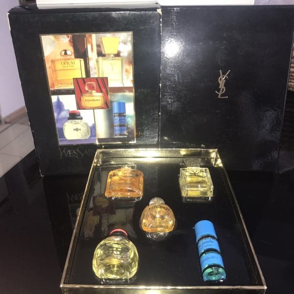 Yves Saint Laurent  Zlatá dárková sada limitovaná edicerarita, vintage, původní verze - Obrázek 3