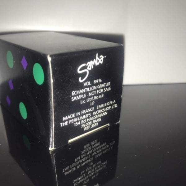 Perfumer's Workshop  Samba  Eau de Toilette  7,5 ml - Obrázek 3