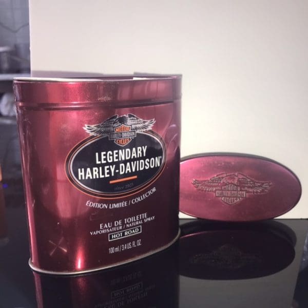 Legendary Harley-Davidson Hot Road Eau de Toilette100 mlsběratelská rarita - plechový box! vintage - Obrázek 3