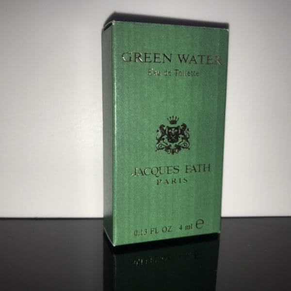 Jacques Fath  Green Water  Eau de Toilette  4 ml - Obrázek 6