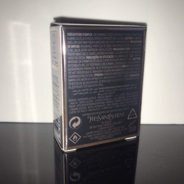 Yves Saint Laurent  Opium Black Eau de Parfum Intense  7,5 ml - Obrázek 7