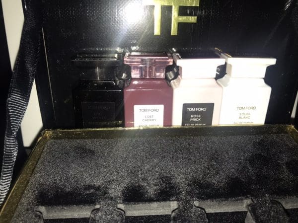 Tom Ford Oud Wood 7,5 ml Lost Cherry 7,5 ml Rose Prick 7,5 ml Soleil Blanc 7,5 ml4X UNISEX EAU DE PARFUM - Obrázek 6