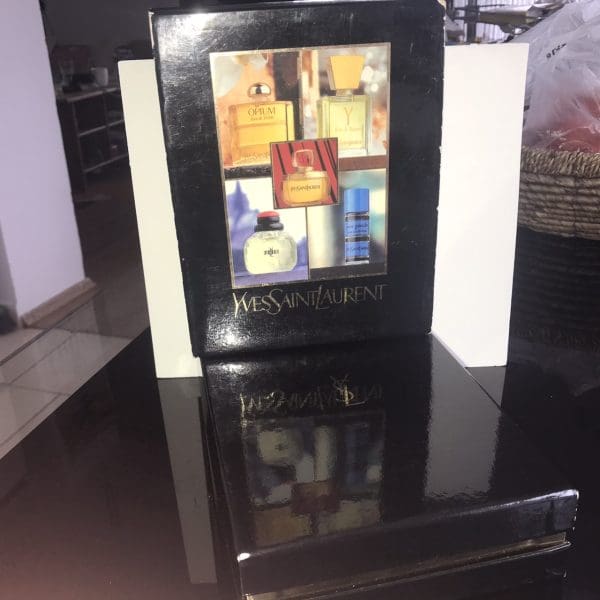 Yves Saint Laurent  Zlatá dárková sada limitovaná edicerarita, vintage, původní verze - Obrázek 11