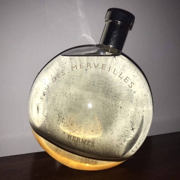 Hermés Eau de Merveilles factice, giant, dummy sběratelská raritavýška 24 cm  váha 3,10 kg - Obrázek 2