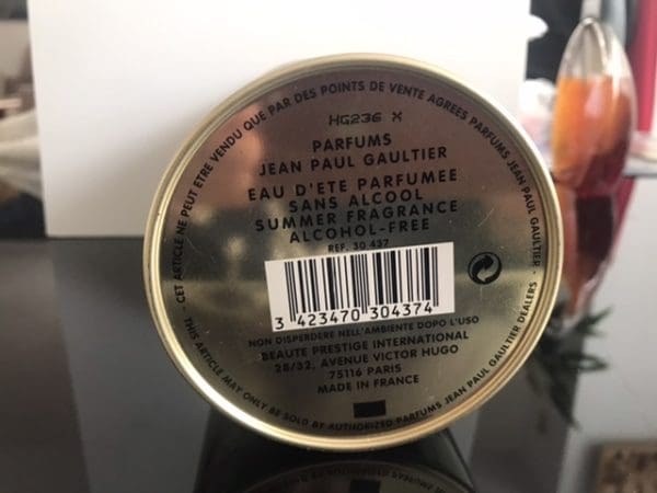 Jean Paul GaultierClassiqueEau d´ete Parfumee Sans Alcool100 mlLIMITOVANÁ EDICEVČ. BOXU - Obrázek 2
