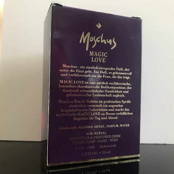 Moschus  Magic Love  Eau de Toilette  50 ml PRODÁNO - Obrázek 13