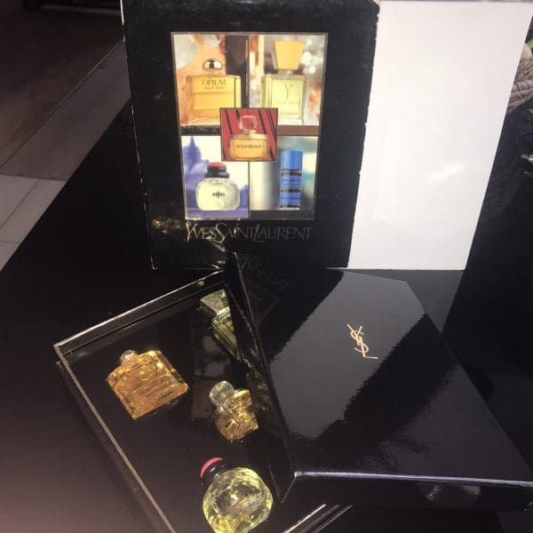 Yves Saint Laurent  Zlatá dárková sada limitovaná edicerarita, vintage, původní verze