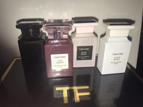 Tom Ford Oud Wood 7,5 ml Lost Cherry 7,5 ml Rose Prick 7,5 ml Soleil Blanc 7,5 ml4X UNISEX EAU DE PARFUM - Obrázek 3