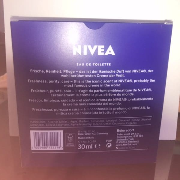 Nivea  Nivea  Eau de Toilette  30 ml  Vapo - Obrázek 9