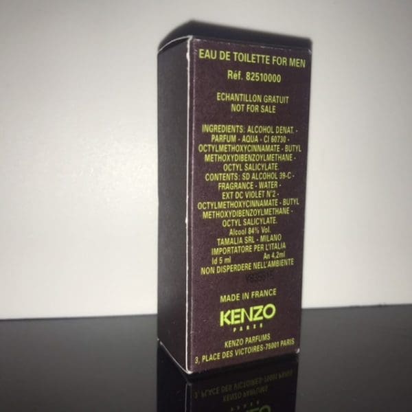 Kenzo  Jungle pour Homme  Eau de Toilette  5 ml - Obrázek 4
