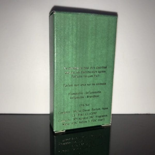 Jacques Fath  Green Water  Eau de Toilette  4 ml - Obrázek 5