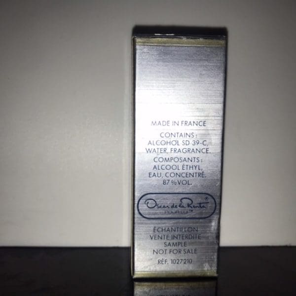 Oscar de la Renta   Oscar de la Renta Pour Lui  Eau de Toilette  10 ml - Obrázek 4
