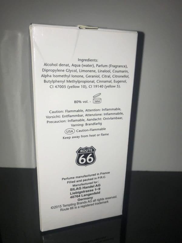 Route 66  California Dream for Women  Eau de Parfum  100 ml  Vapo - Obrázek 6