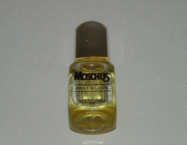 Nerval Moschus Green Love Perfume Oil 9,5 ml RARITA * VINTAGE PRODÁNO - Obrázek 2