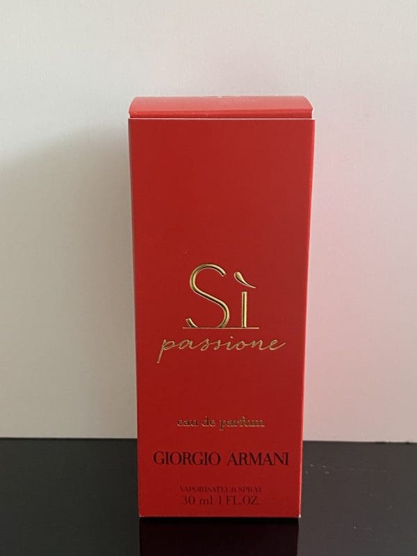 Giorgio Armani  Si Passione  Eau de Parfum  30 ml  Vapo - Obrázek 5