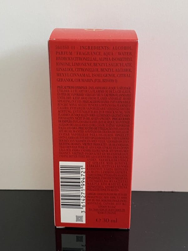 Giorgio Armani  Si Passione  Eau de Parfum  30 ml  Vapo - Obrázek 4