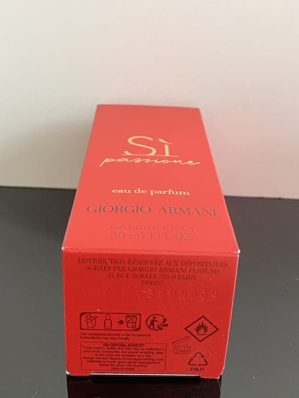 Giorgio Armani  Si Passione  Eau de Parfum  30 ml  Vapo - Obrázek 3