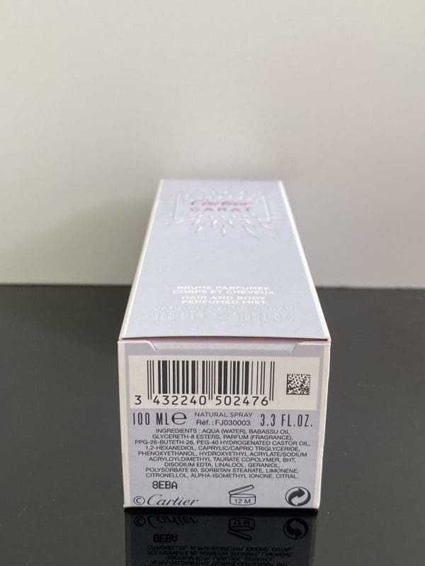 Cartier  Carat  Perfumed Mist  100 ml  Vapo - Obrázek 3