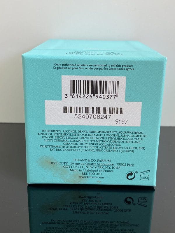 Tiffany  Tiffany & Co. Intense  Eau de Parfum  30 ml  Vapo - Obrázek 4