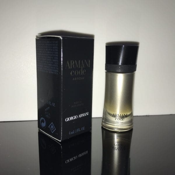 Armani  Code Absolu pour Homme  čistý parfém  4 ml  NOVINKA 2019