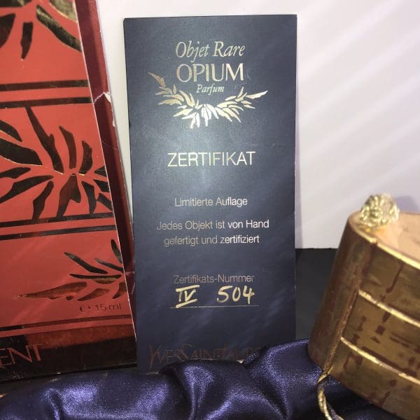 Yves Saint Laurent Opium PARFÉM 15 ml - Obrázek 8