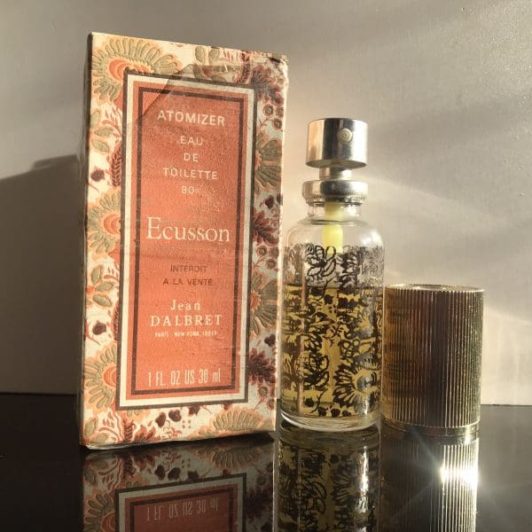 Jean d'Albret  Ecusson  Eau de Toilette  30 ml  VAPO Ref. 43975 let starý parfém RARITA