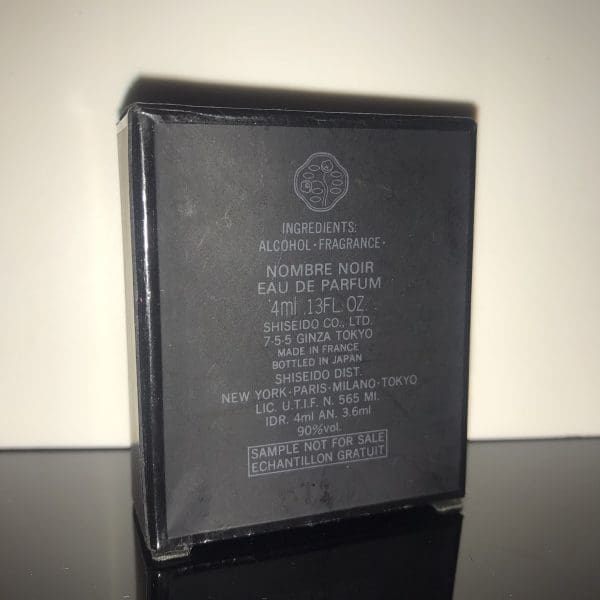 Shiseido Nombre Noir Eau de Toilette 5 ml - Obrázek 5