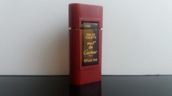 Cartier Must de Cartier Eau de Toilette 4 ml  rarita, vintage