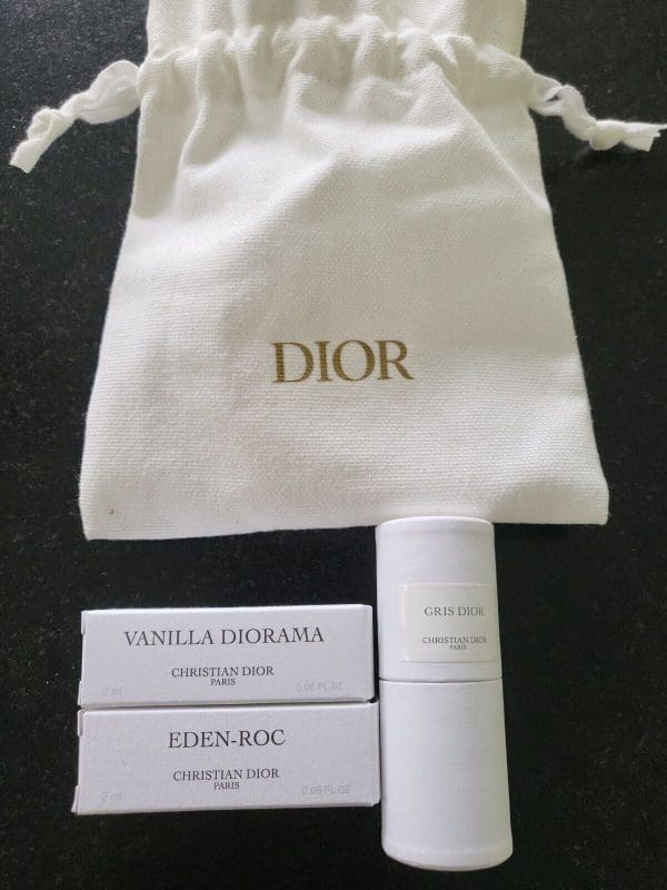 Christian Dior Gris Dior (Brume de Parfum pour les Cheveux) 7,5 ml + Vanilla Diorama a Eden-Roc - Obrázek 2