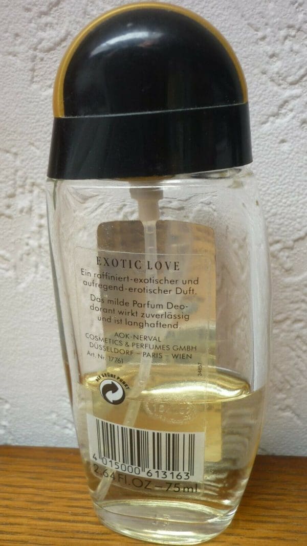 Sophie Nerval Moschus Exotic Love Parfum Deodorant  75 ml - viz foto RARITA! PRODÁNO - Obrázek 2