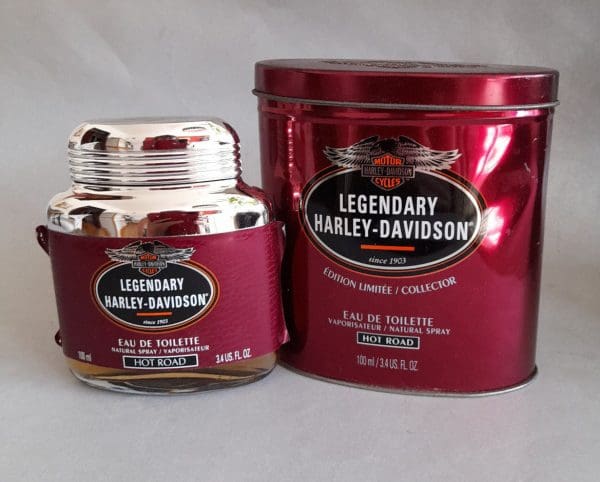 Legendary Harley-Davidson Hot Road Eau de Toilette100 mlsběratelská rarita - plechový box! vintage - Obrázek 9