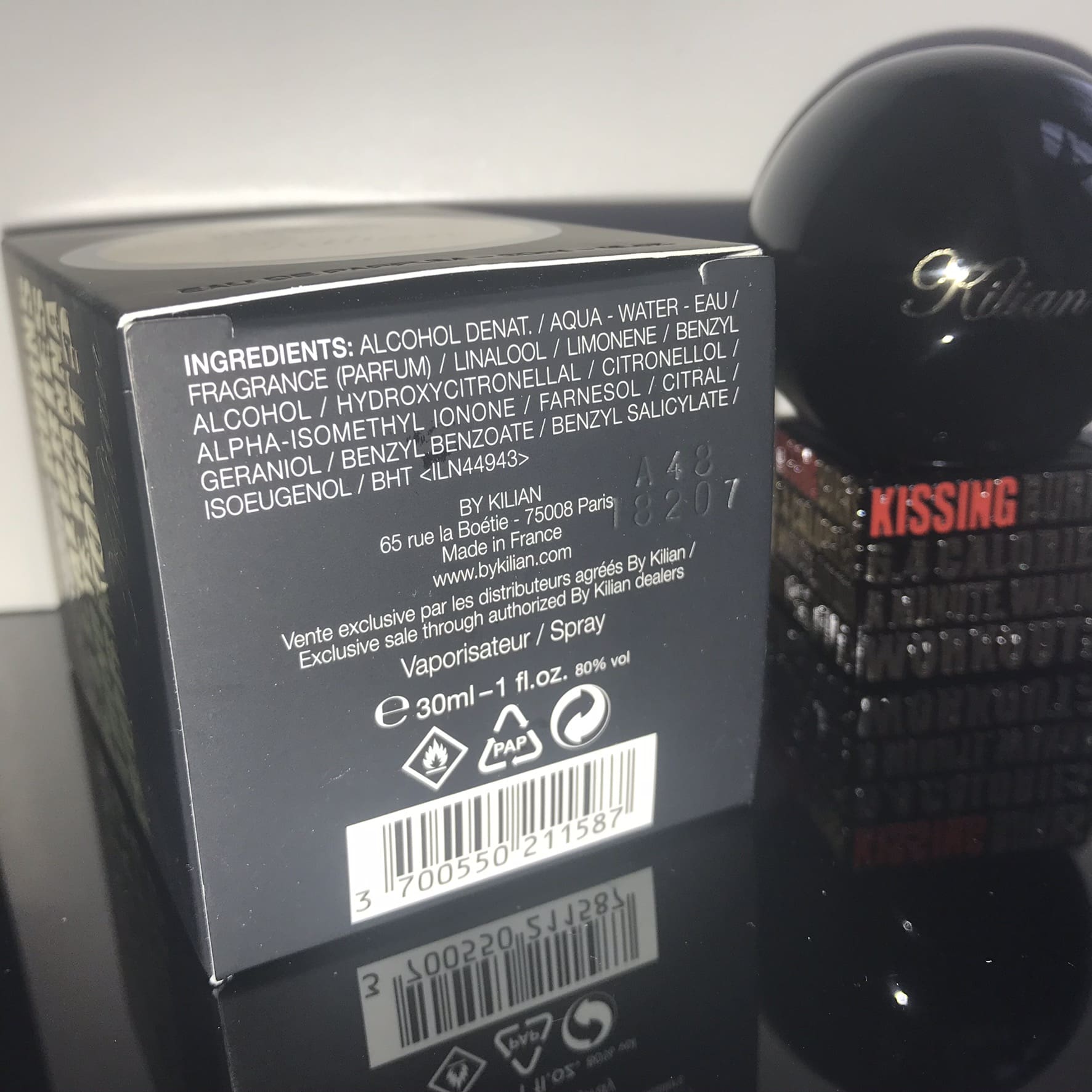 PRODÁNO: By Kilian Kissing Burns 6.4 Calories A Minute. Wanna Workout? Eau de Parfum 30 ml LUXUS - Obrázek 2