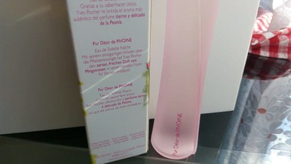 Yves Rocher  Pur Desir de Pivoine  Eau de Toilette  60 ml - Obrázek 2