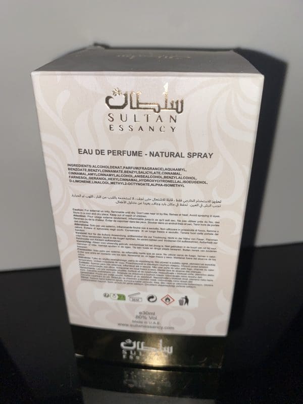 Sultan Essancy Choco Musk Eau de Parfum 30 ml - Obrázek 10