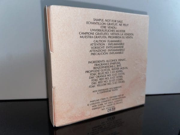 Cerruti  1881 Pour Femme  čistý parfém  3,7 ml - Obrázek 7