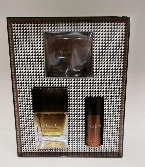 GUCCI SET Pour Homme EdT 50+40+20 ml VINTAGE