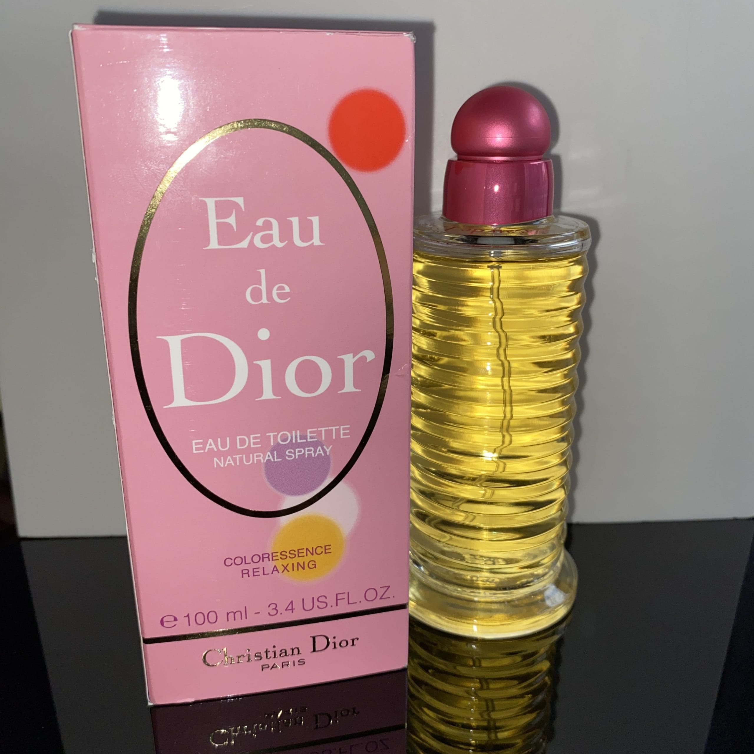 Coloressence Relaxante Eau De Dior Coloressence Relaxing Christian