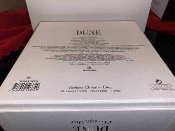 Christian Dior Dune set Eau de Toilette 30 ml Perfumed Body Moisturizer 50 ml - Obrázek 10