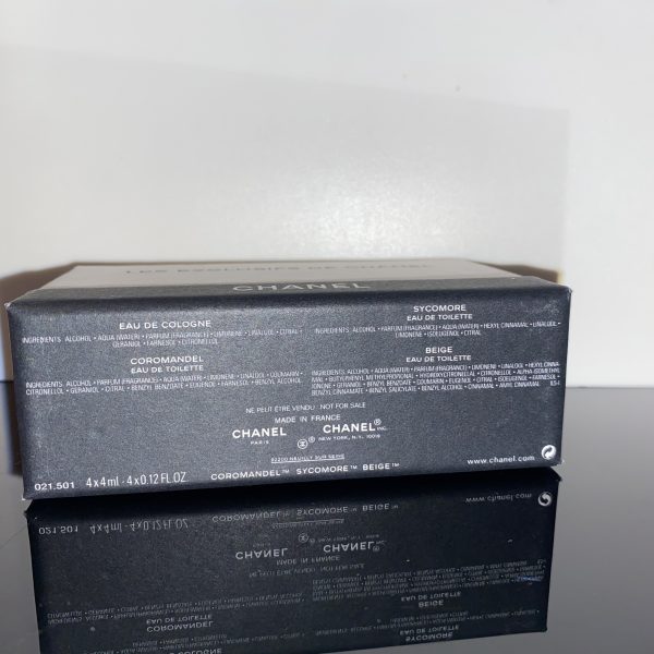 Les Exclusifs de Chanel Set 4 miniatur Eau de Toilette 4 ml - Obrázek 7