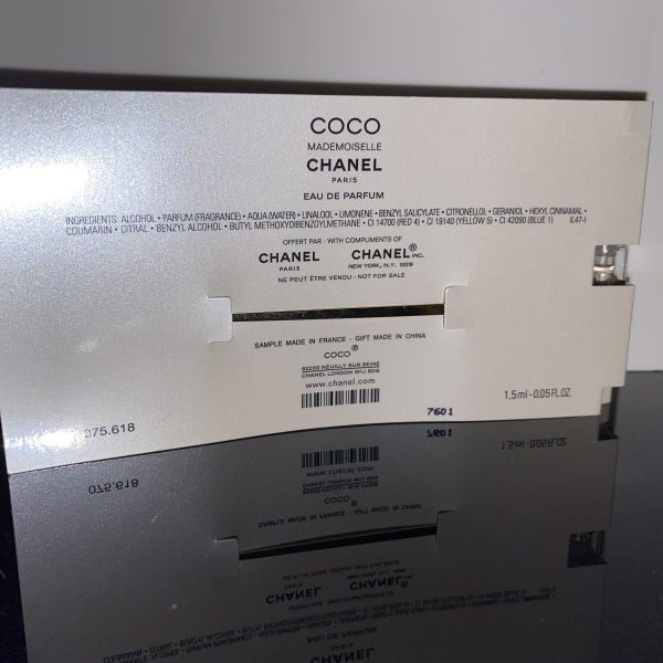 Chanel Coco Mademoiselle Eau de Parfum 1,5 ml + originální spona - Obrázek 5
