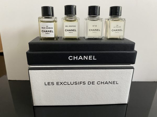 Les Exclusifs de Chanel Set 4 miniatur Eau de Toilette 4 ml